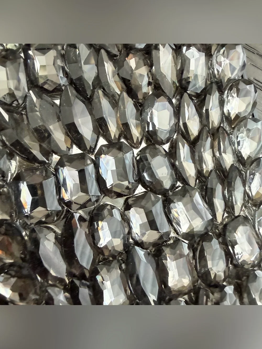 💎 Black Diamond Bling Sparkle iPhone 13 Pro Max Phone Cover Case